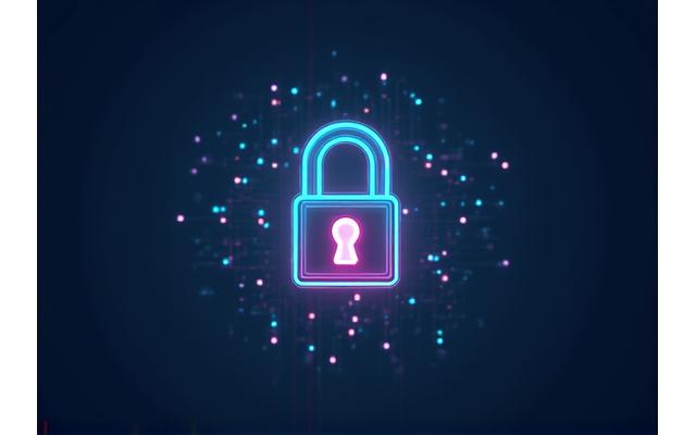 Icono de candado de seguridad digital representando protección de datos.